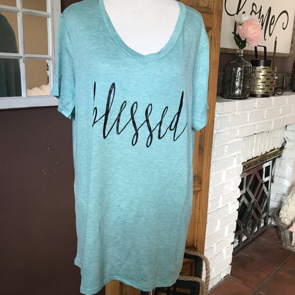Blessed women tee